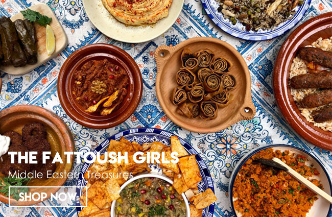 Spices and food from Syria and the Middle East